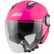 Casco Moto Scooter Jet Givi 12.3 Stratos SOLID COLOR LADY Rosa