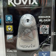 bloccadisco Kovix KAL10 Lucchetto con allarme 120 db perno 10mm Acciaio
