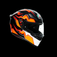 Casco Integrale Moto AGV K1 Kripton Black/Orange