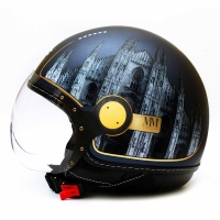 CASCO JET MILANO MM INDEPENDENT LIMITED EDITION VISIERA ELICOTTERISTA